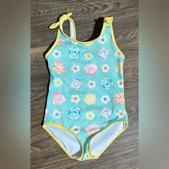 Preloved-PAW PATROL NICKELODEON Bathing Suit, One Piece Toddler Bathing Suit - Picture 1 of 8
